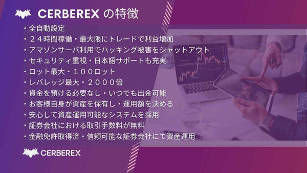 Cerberex Algo Trading US$30K Plan. - Cerberex 